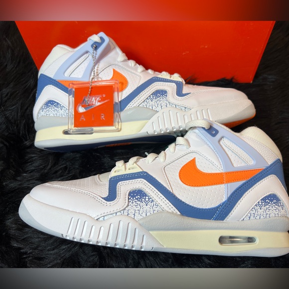 ? NIKE Air Tech Challenge II Stone Blue | NEW | Size 11 main image 8